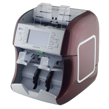 Сортировщик банкнот Kisan Newton HD-V (красный, количество карманов 2, RUB/USD/EUR) фото