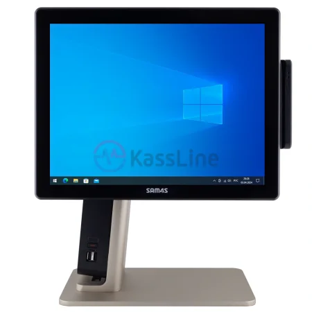 Сенсорный терминал Sam4s Jupiter (Forza) (15", Intel I3-7100U, 4GB/120GB, MSR, PCT, JUPITER135S, без ОС, черно-золотой) фото