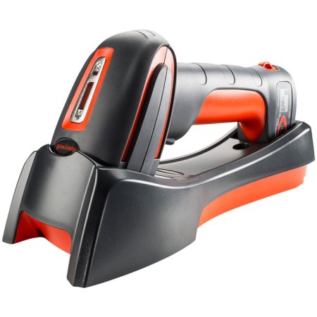 Беспроводной сканер штрих-кода Honeywell Granit 1981i (2D, красный, с подставкой Cradle) фото