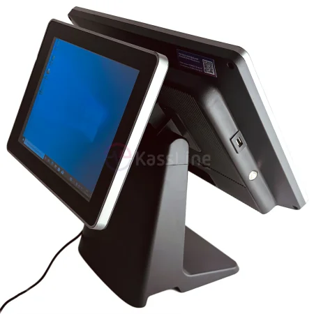 Сенсорный терминал АТОЛ JAZZ 15 Lite Б/У (15", P-CAP, Intel Celeron J3455, 8GB/120GB, с MSR, Windows 10 IoT + 9.7" второй монитор)