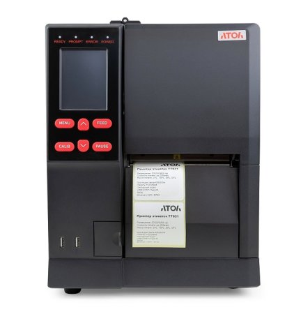 Термотрансферный принтер этикеток АТОЛ ТТ631 (300 dpi, USB/RS-232/Ethernet, арт. 60101) фото