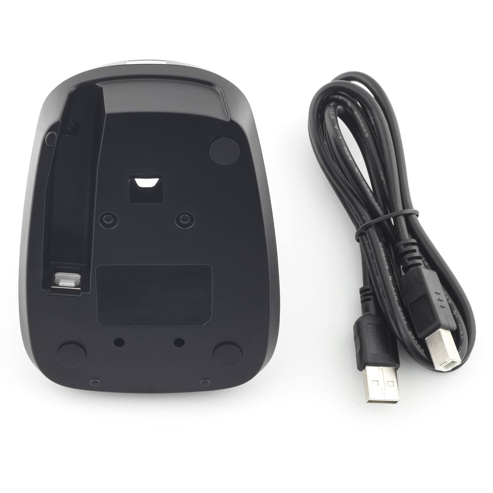 Беспроводной сканер штрих-кода DBS HC-3208RC (2D, черный, с подставкой Cradle) №8