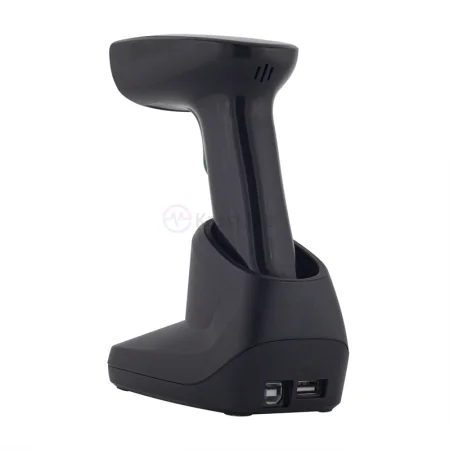 Беспроводной сканер штрих-кода NEO-X110 PRO W2D (2D, черный, с подставкой Cradle) фото