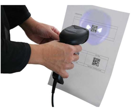 Проводной сканер штрих-кода Datalogic QuickScan QW2500 (2D, черный, без подставки) фото