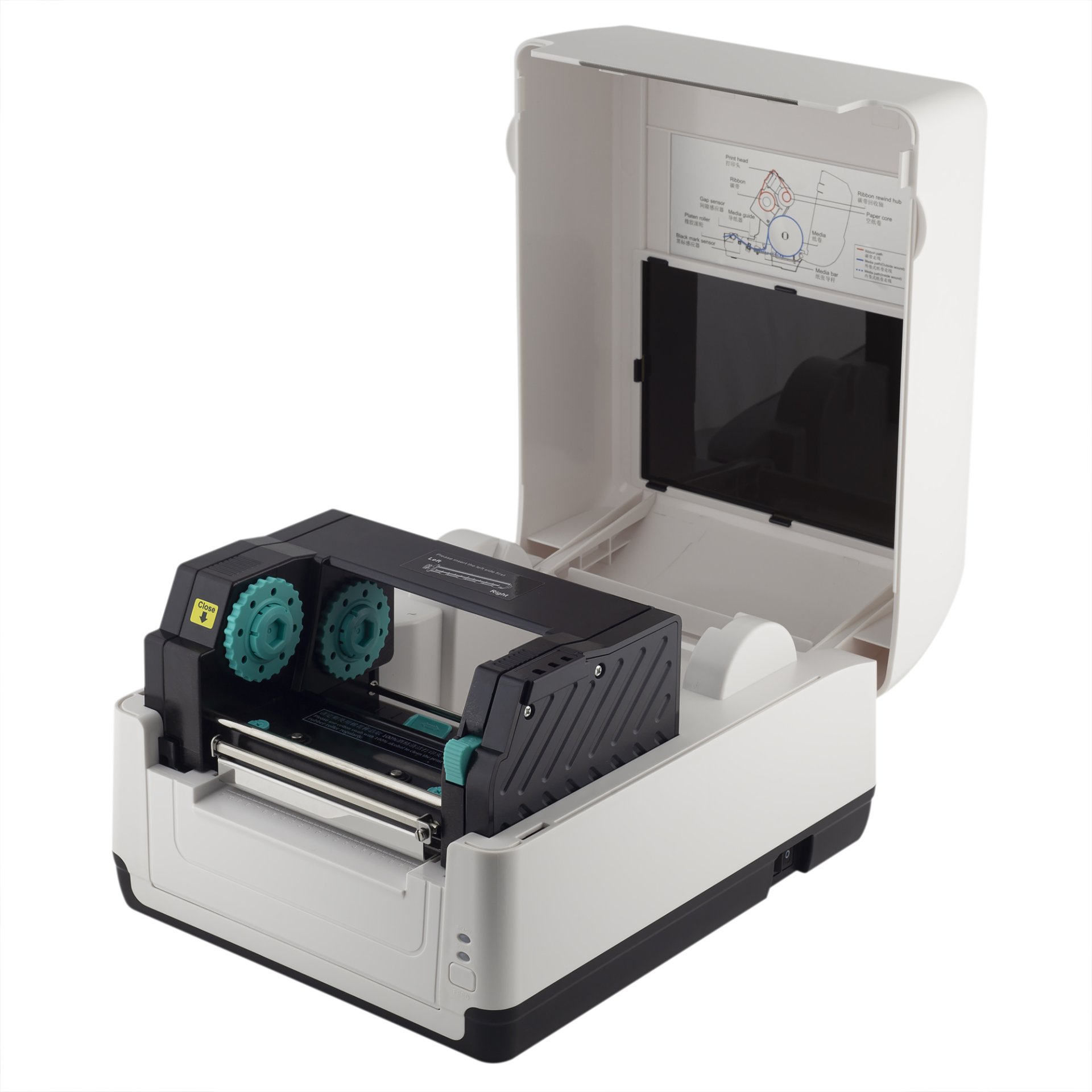 Термотрансферный принтер этикеток G-SENSE TT451P (203 dpi, отделитель этикеток, USB/Ethernet, арт. G-TT451P) фото