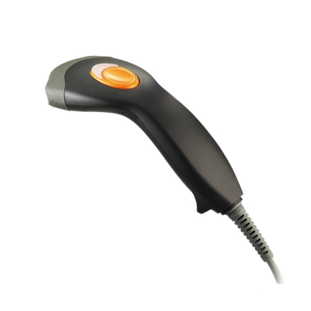 Проводной сканер штрих-кода ZEBEX Z-3101 (1D, черный, USB, без подставки, 2м кабель) фото