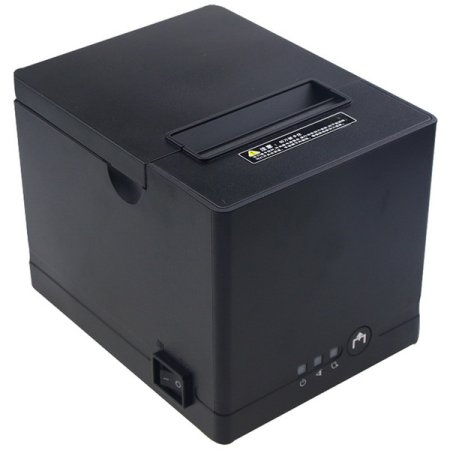 Чековый принтер Gprinter GP-C80250 (203 dpi, черный, термопечать, USB/RS-232/Ethernet, с автоотрезчиком) фото