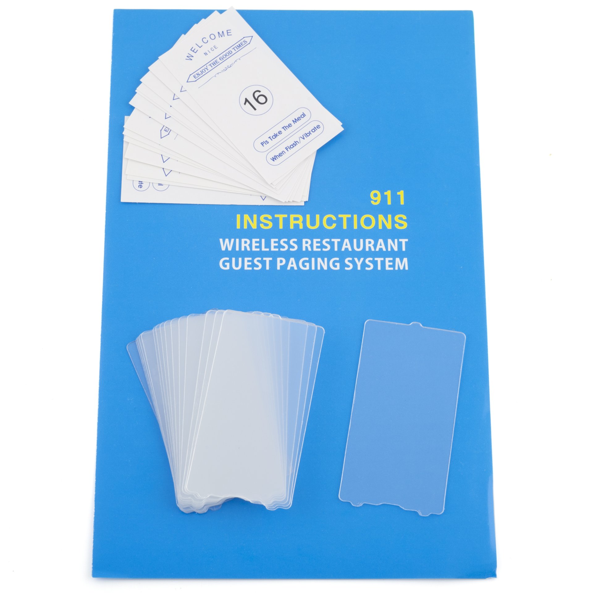 Комплект из 16 пейджеров-приемников VBESTLIFE Restaurant Pager с зарядной станцией №9