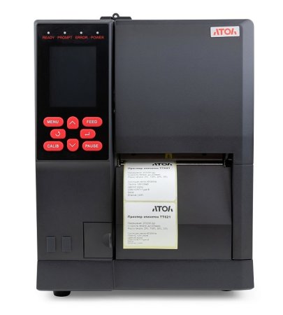 Термотрансферный принтер этикеток АТОЛ ТТ621 (300 dpi, USB/RS-232/Ethernet, арт. 60091) фото