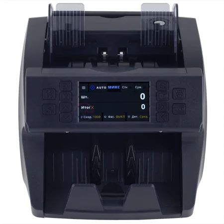 Счетчик банкнот с детектором подлинности MERTECH C-100 CIS MG touch screen фото