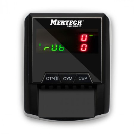 Автоматический детектор банкнот MERTECH D-20A Flash Pro (LED, с АКБ) фото