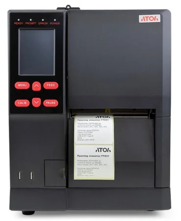 Термотрансферный принтер этикеток АТОЛ ТТ631 (203 dpi, USB/RS-232/Ethernet, арт. 60100) фото