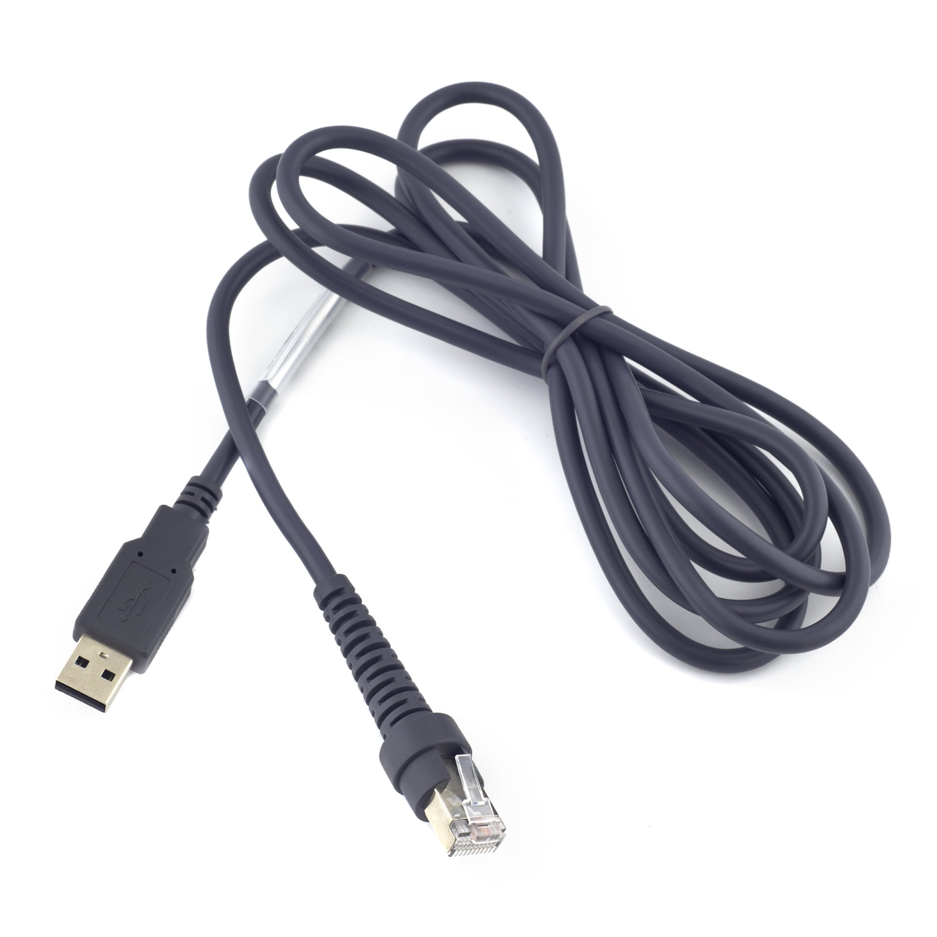 Проводной сканер штрих-кода NEO FOX SD (2D, черный, без подставки, 2м кабель) №6