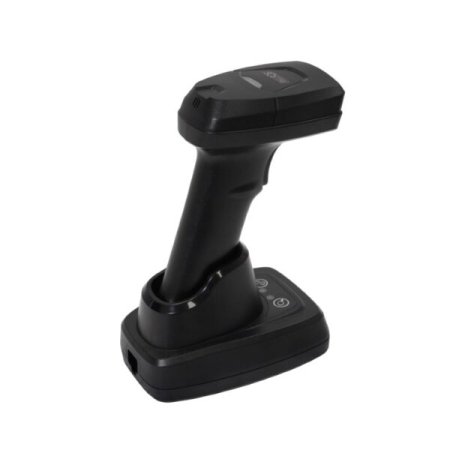 Беспроводной сканер штрих-кода RuPOS MSC-6600 W2D HD (2D, черный, USB/Радио, с подставкой Cradle) фото