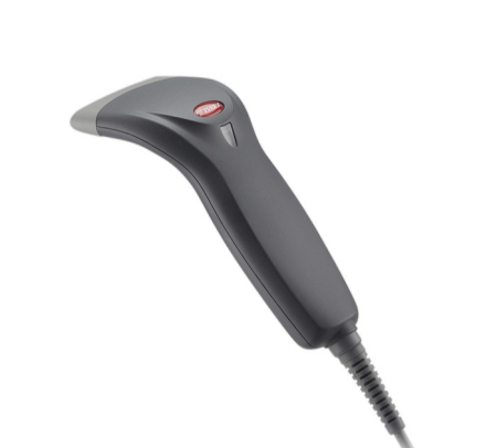 Проводной сканер штрих-кода ZEBEX Z-3220 (1D, черный, USB, без подставки, 2м кабель) фото