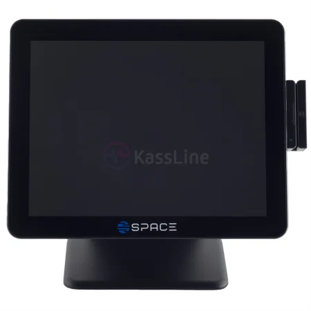 Сенсорный терминал SPACE SUPREME (15", Intel Celeron J4125, 8GB/128GB, без WIFI/Bluetooth, MSR, без ОС, черный) фото