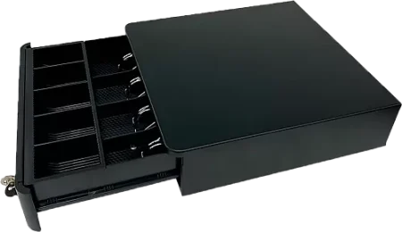 Денежный ящик SPACE BOX-330MR (черный, PUSH, механический) фото