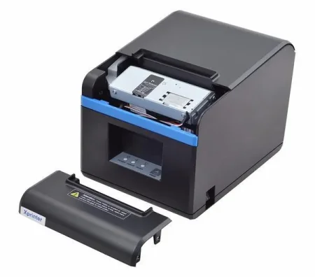 Чековый принтер Xprinter N160II (203 dpi, черный, термопечать, USB/Ethernet, с автоотрезчиком) фото