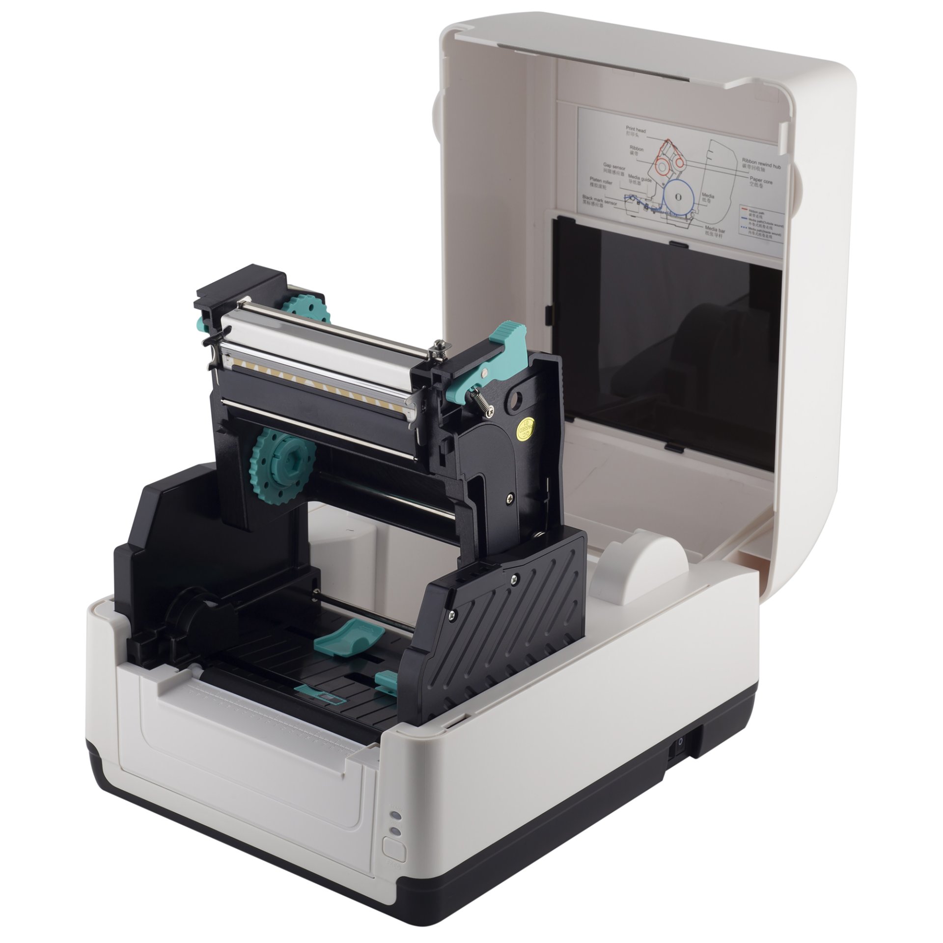 Термотрансферный принтер этикеток G-SENSE TT451P (203 dpi, отделитель этикеток, USB/Ethernet, арт. G-TT451P) фото