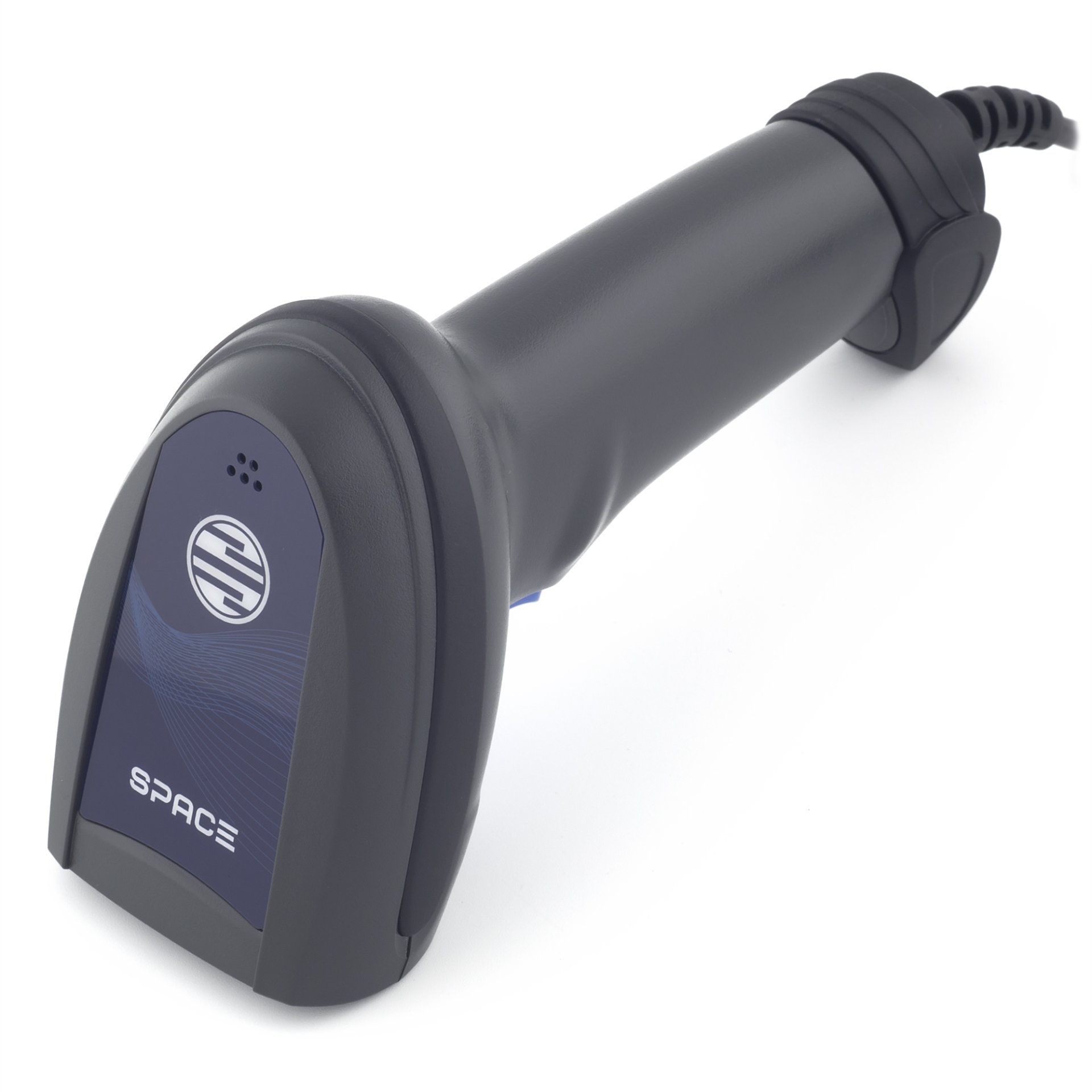 Проводной сканер штрих-кода SPACE X-2020 (2D, черный, без подставки, 1,5м кабель)