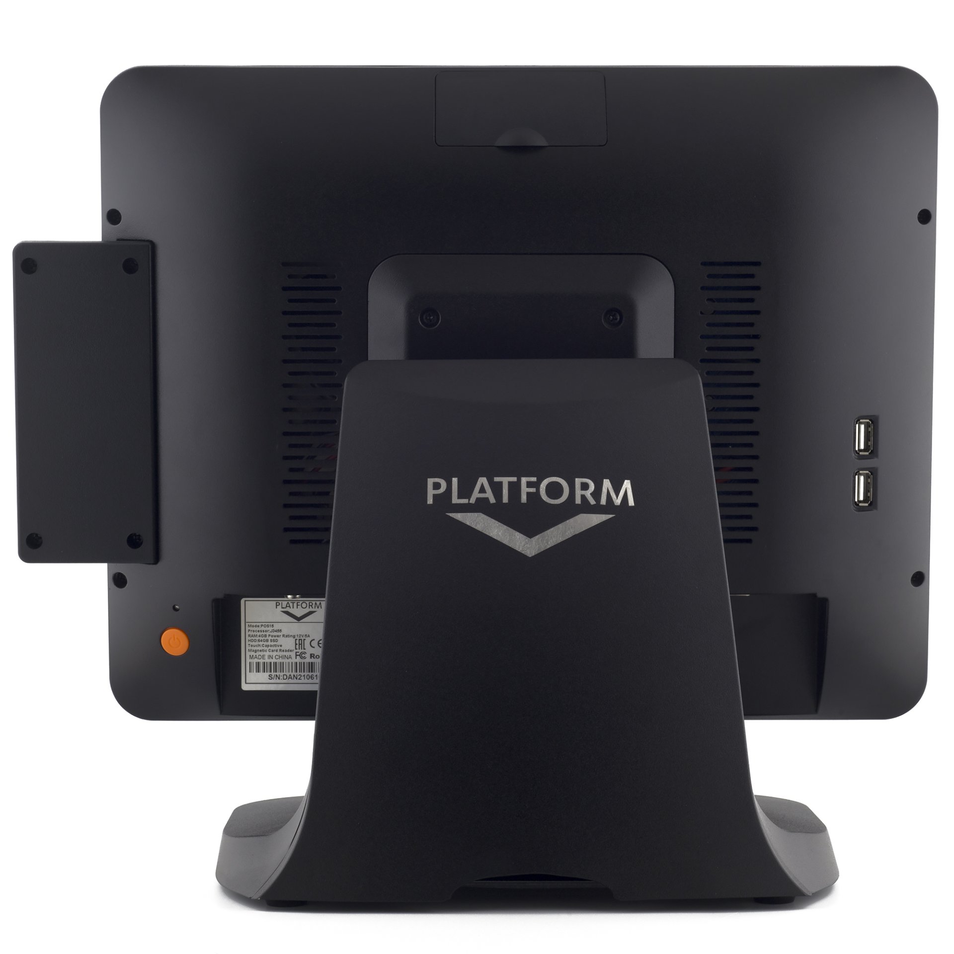 Сенсорный терминал Platform POS15 (15", Intel Celeron J3455, 4GB/64GB, MSR, без ОС) №5