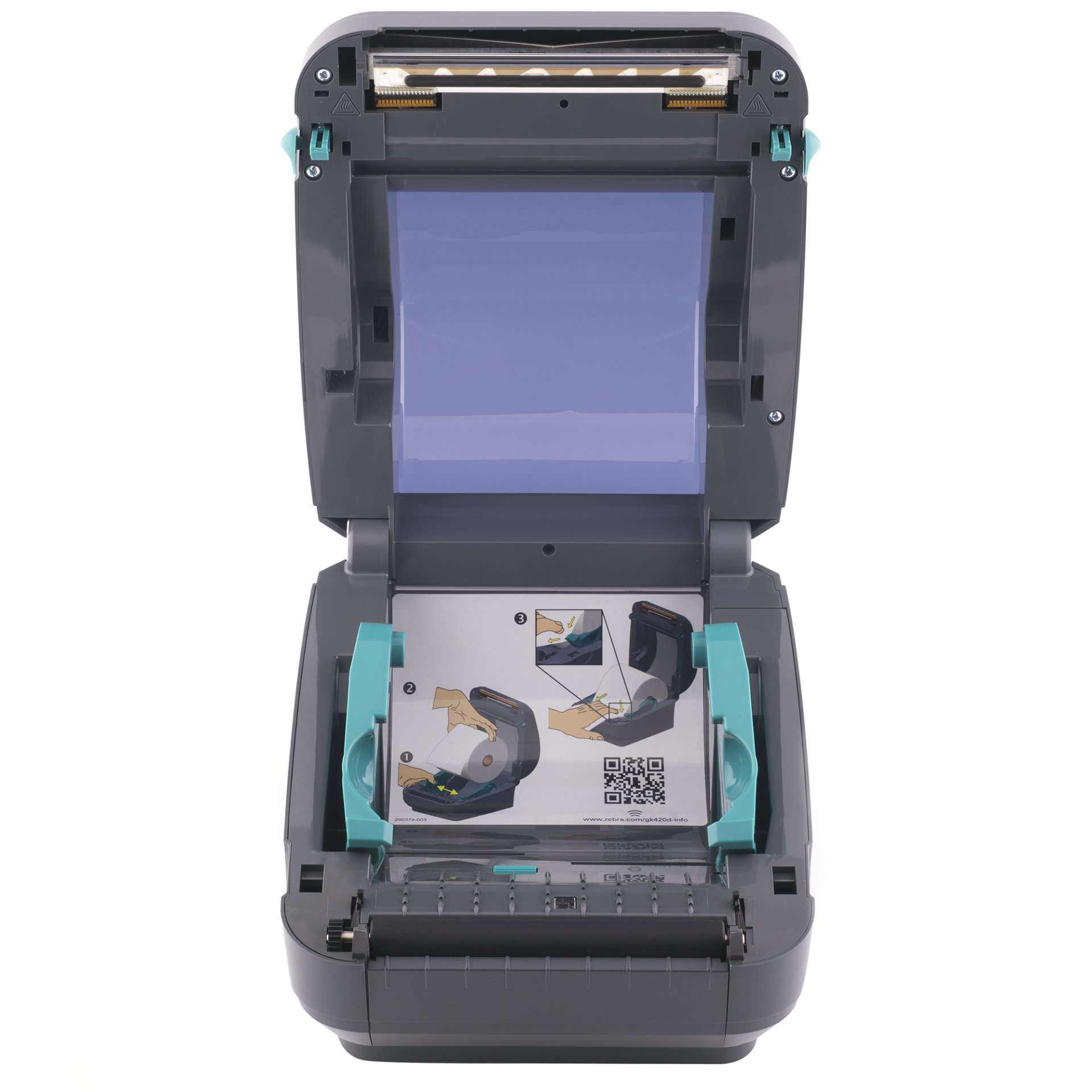 Термопринтер этикеток Zebra GK420d (203 dpi, USB/RS-232/LPT, арт. GK42-202520-000) фото