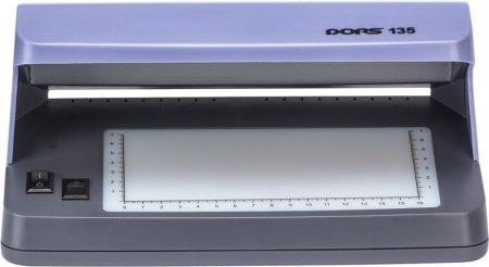 Просмотровый детектор банкнот DORS 135 фото