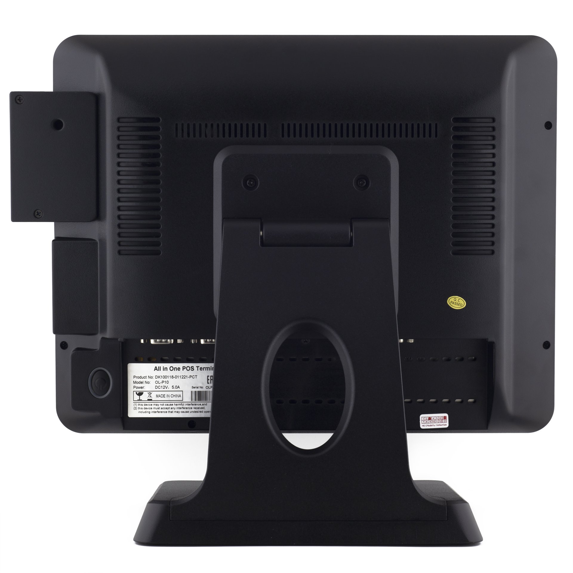 Сенсорный терминал OL-P10 (15", Intel Celeron J3455, 4GB/128GB, MSR, PCT, Windows 10 IoT) №9