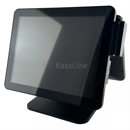 Сенсорный терминал OL-P10 (15", Intel Celeron J6412, 4GB/128GB, MSR, PCT, без ОС + 15" LCD второй монитор) фото