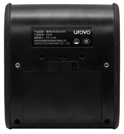 Мобильный принтер этикеток UROVO K329 (203 dpi, USB/WIFI/Bluetooth, арт. K329-WB) фото