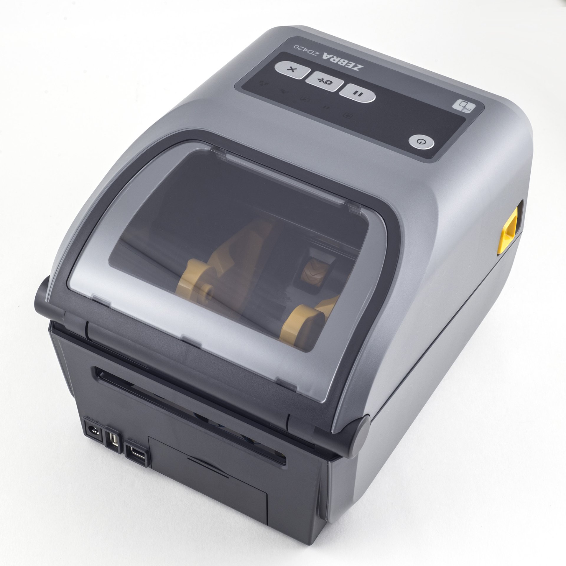 Термотрансферный принтер этикеток Zebra ZD420t (300 dpi, USB/USB Host/Ethernet/Bluetooth, арт. ZD42043-T0EE00EZ) фото