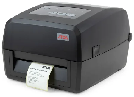 Термотрансферный принтер этикеток АТОЛ ТТ44 (203 dpi, OTG, LCD, USB/USB-host/RS-232/Ethernet, арт. 60111) фото