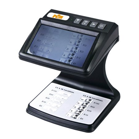 Просмотровый детектор банкнот Mbox IRD-AS (черный, без АКБ, мультивалютный) фото