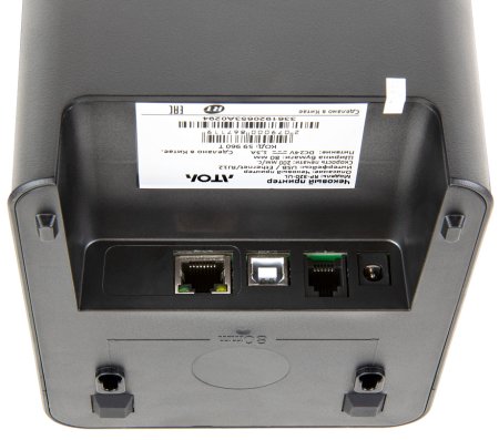 Чековый принтер АТОЛ RP-320-UL (203 dpi, черный, термопечать, USB/Ethernet/RJ-11) фото