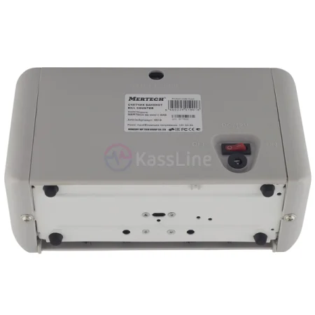 Портативный счетчик банкнот MERTECH 50 Mini Б/У (белый, с АКБ)