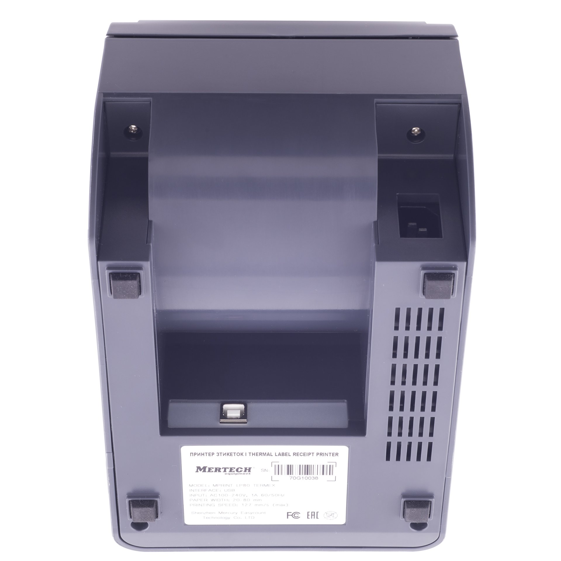 Термопринтер этикеток MPRINT LP80 TERMEX (203 dpi, USB, арт. 4532) фото