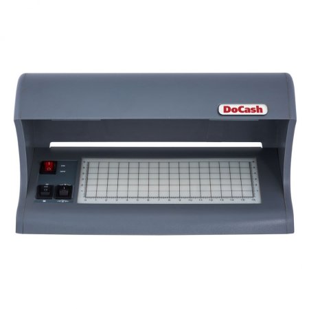 Просмотровый детектор банкнот DoCash 525 (серый, ультрафиолетовый, без АКБ) фото