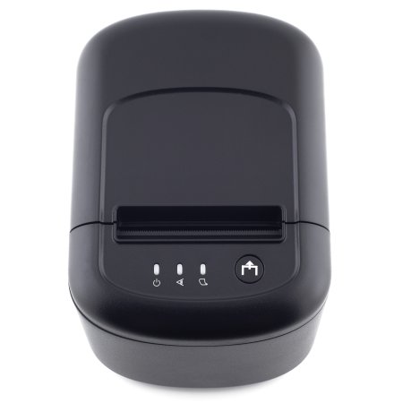 Чековый принтер GPrinter GA-E200 (203 dpi, черный, термопечать, USB/RS-232/Ethernet, с автоотрезчиком) фото