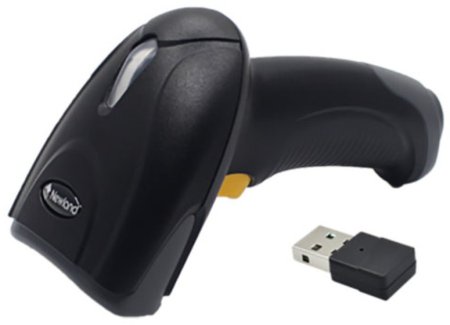 Беспроводной сканер штрих-кода Newland HR2081-BT Panga (2D, черный, USB, Bluetooth, без подставки Cradle) фото
