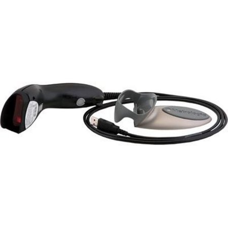 Проводной сканер штрих-кода Honeywell MS5145 Eclipse (1D, черный, USB, с подставкой) фото