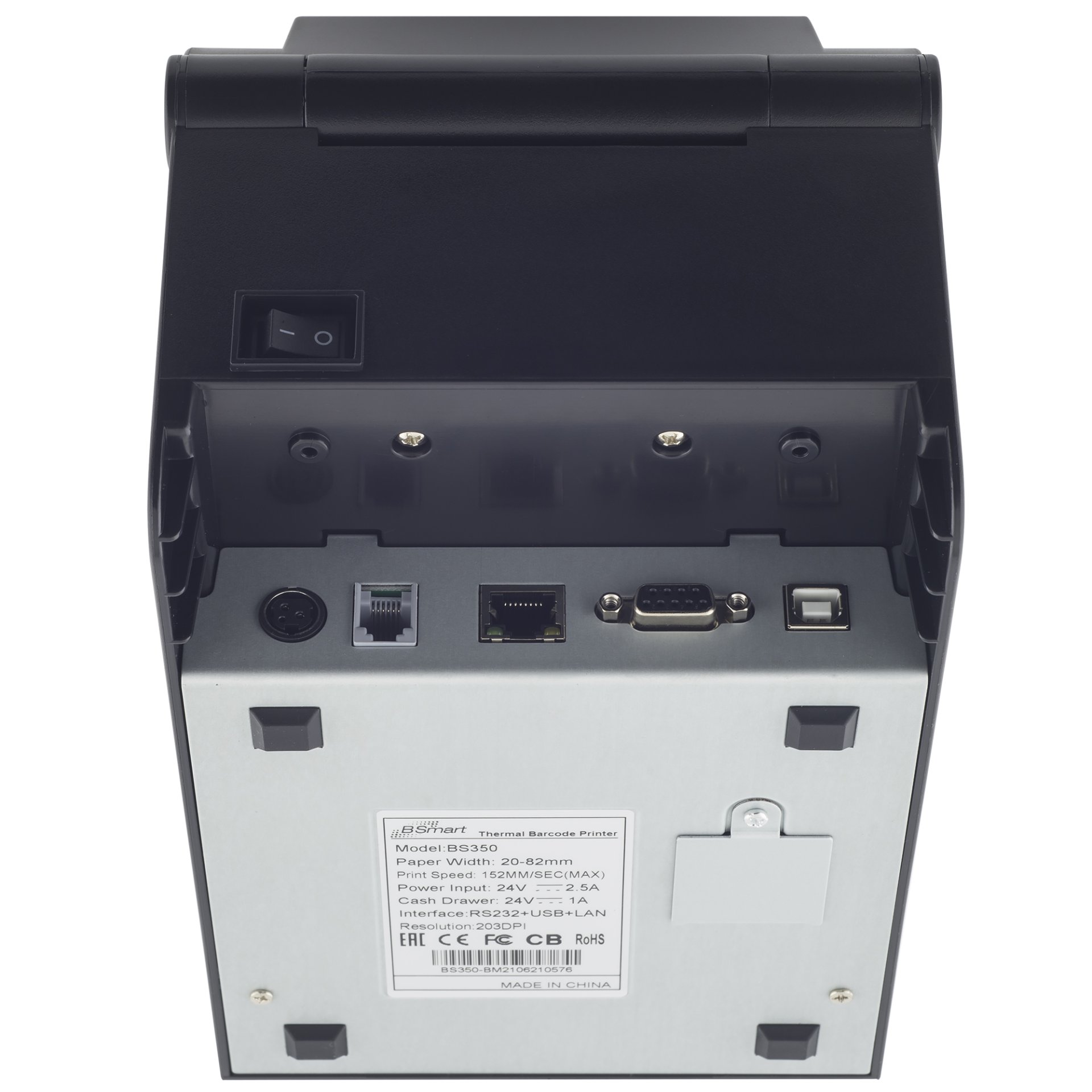 Термопринтер этикеток BSmart BS 350 (203 dpi, USB/RS-232/Ethernet, арт. 00001634) фото