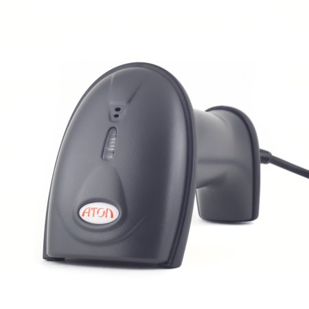 Проводной сканер штрих-кода АТОЛ SB 1101 Plus (1D, черный, без подставки, 2м кабель) фото