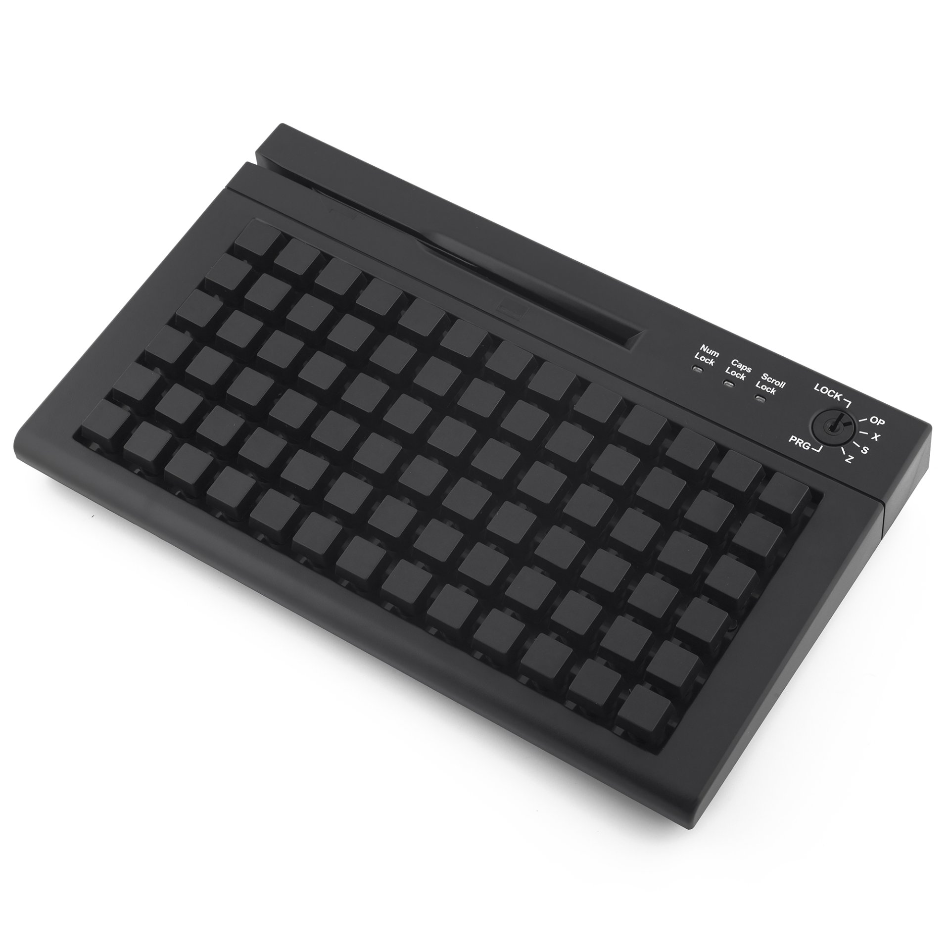 Программируемая клавиатура Heng Yu S78A (черная, 78 клавиш, MSR, USB)