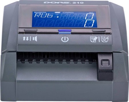 Автоматический детектор банкнот DORS 210 Compact (Без АКБ) фото