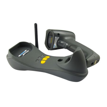 Беспроводной сканер штрих-кода Mindeo CS3290 (2D, серый, HD фокус, с подставкой Cradle) фото