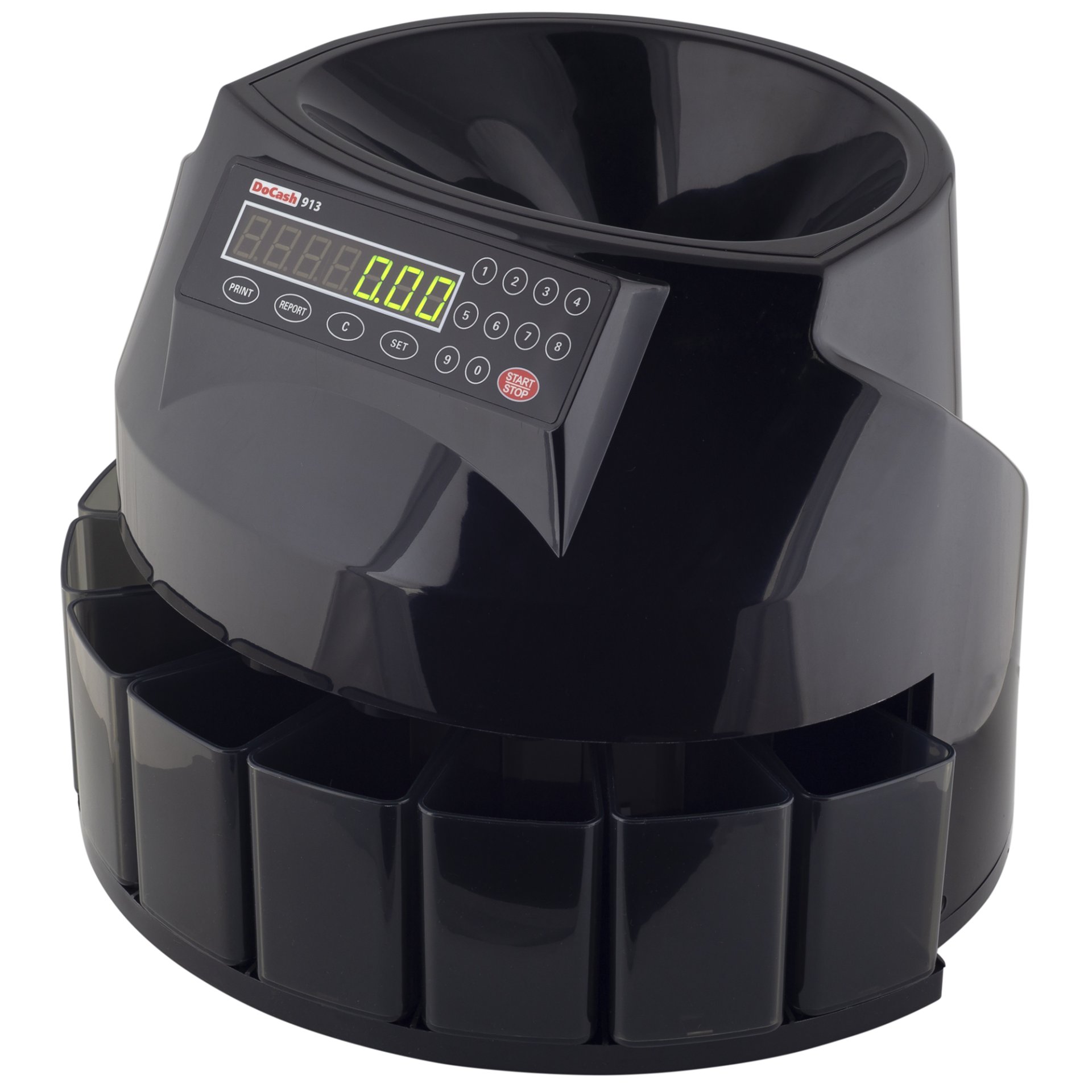 Счетчик-сортировщик монет DoCash 913 (черный)