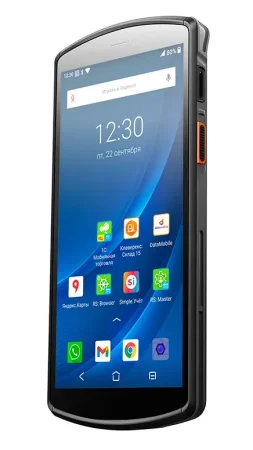 Терминал сбора данных Urovo DT50 (Android 13/SD 662/Авто держатель/Авто штекер 12V/Защитный чехол для АКБ 6000/Стилус) фото