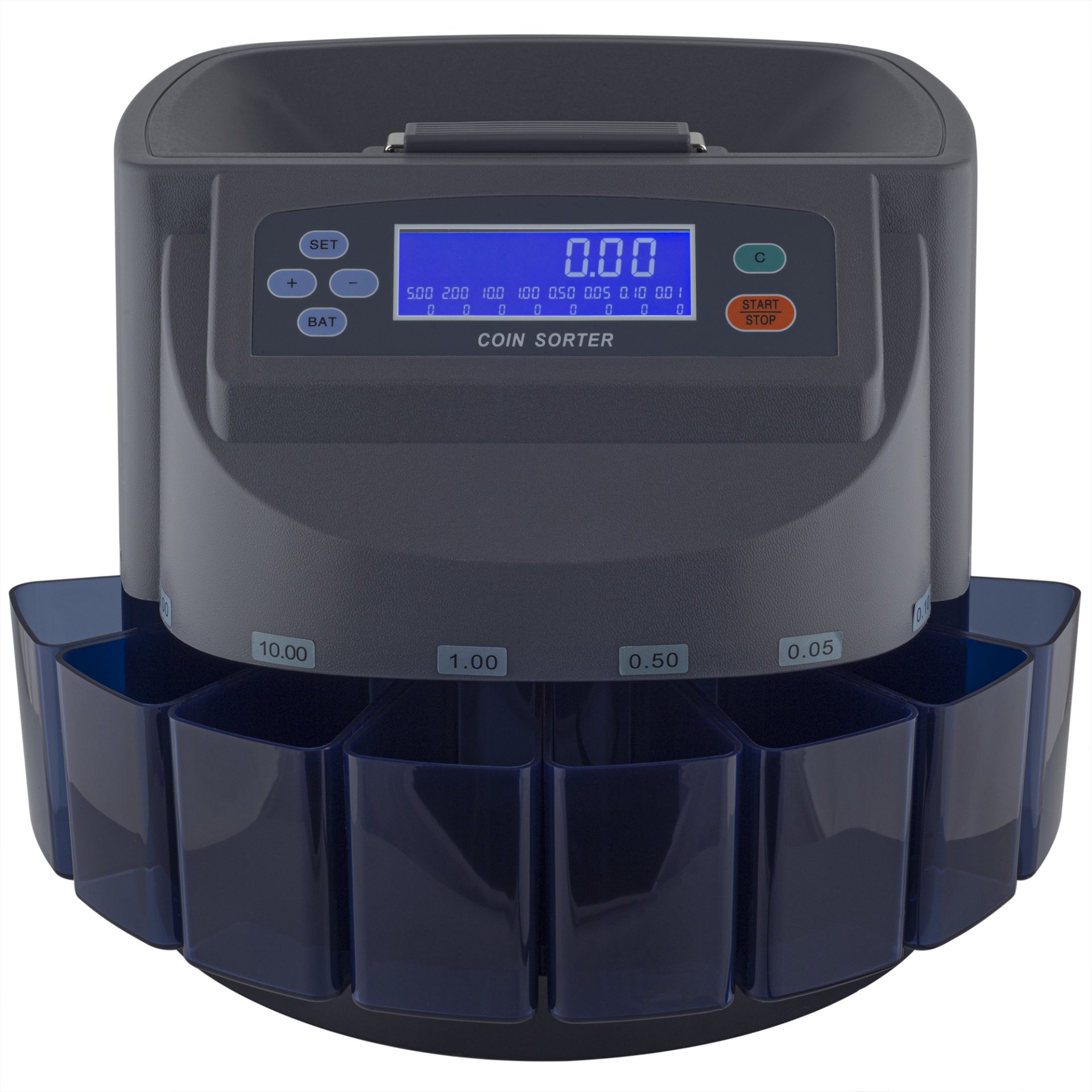 Счетчик-сортировщик монет Mbox CS 200 (серый) №2