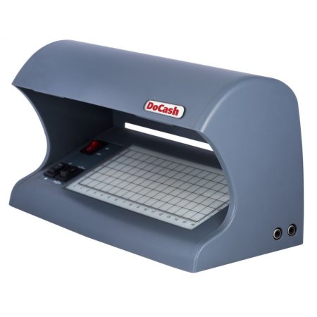Просмотровый детектор банкнот DoCash 525 (серый, ультрафиолетовый, без АКБ) фото