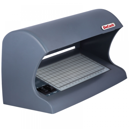 Просмотровый детектор банкнот DoCash 525 (серый, ультрафиолетовый, без АКБ) фото